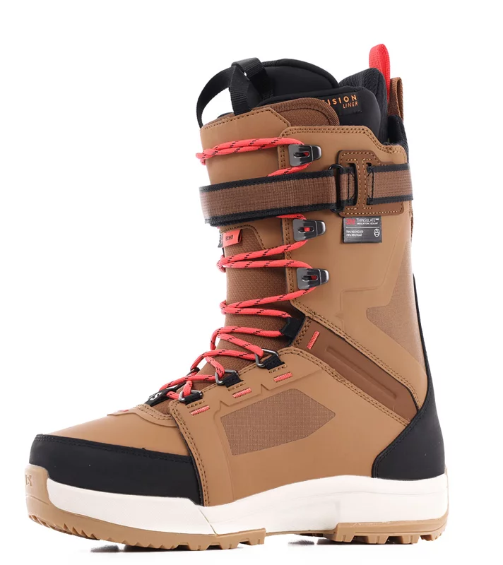 Salomon Echo Lace Sj BOA Snowboard Boots 2025 - Tobacco Brown 9
