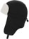 Coal Wilcox Flap Hat - black
