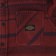 686 Sierra Fleece Flannel Shirt - sassafras stripe - front detail