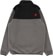 686 Tioga Fleece Pullover Crew Sweatshirt - (keith haring) rhino grey - reverse