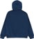 686 Vintage Premium Heavyweight Hoodie - moroccan blue - reverse