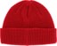 Patagonia SnowDrifter Beanie - touring red - reverse
