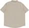 RVCA Dayshift Stripe II S/S Shirt - latte - reverse