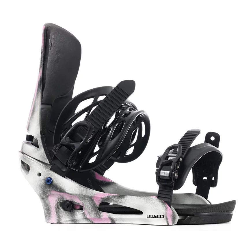 Burton Cartel X Snowboard Bindings 2025 - gray/pink | Tactics Burton Cartel X Snowboard Bindings 2025 - gray/pink | Tactics