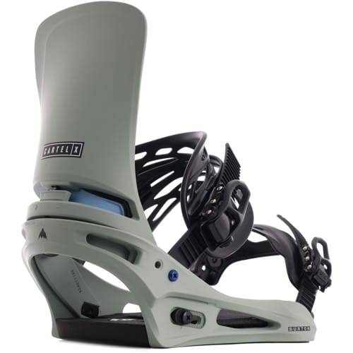 Burton Cartel X Snowboard Bindings 2025 - gray/pink | Tactics