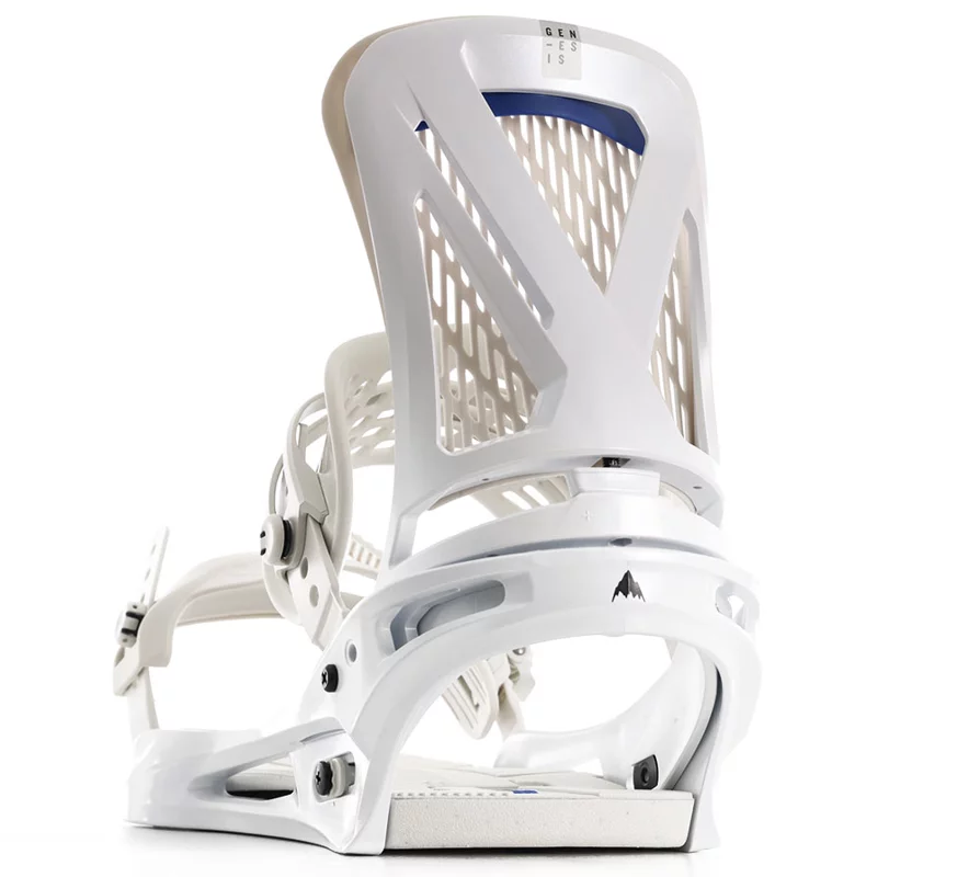 Burton Genesis Snowboard Bindings 2025 - white | Tactics