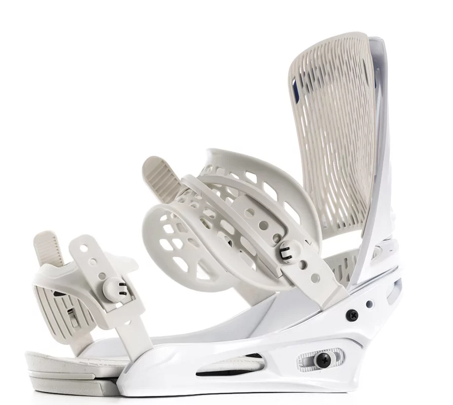 Burton Genesis Snowboard Bindings 2025 - white | Tactics