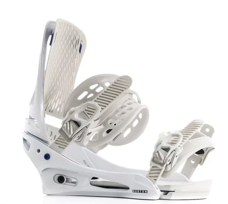 Burton Genesis Snowboard Bindings 2025 - white