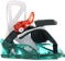 Burton Kids Mini Grom Snowboard Bindings 2025 - green/multi - reverse