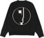 Welcome Bauhaus Emblem Knit Sweater - black - reverse