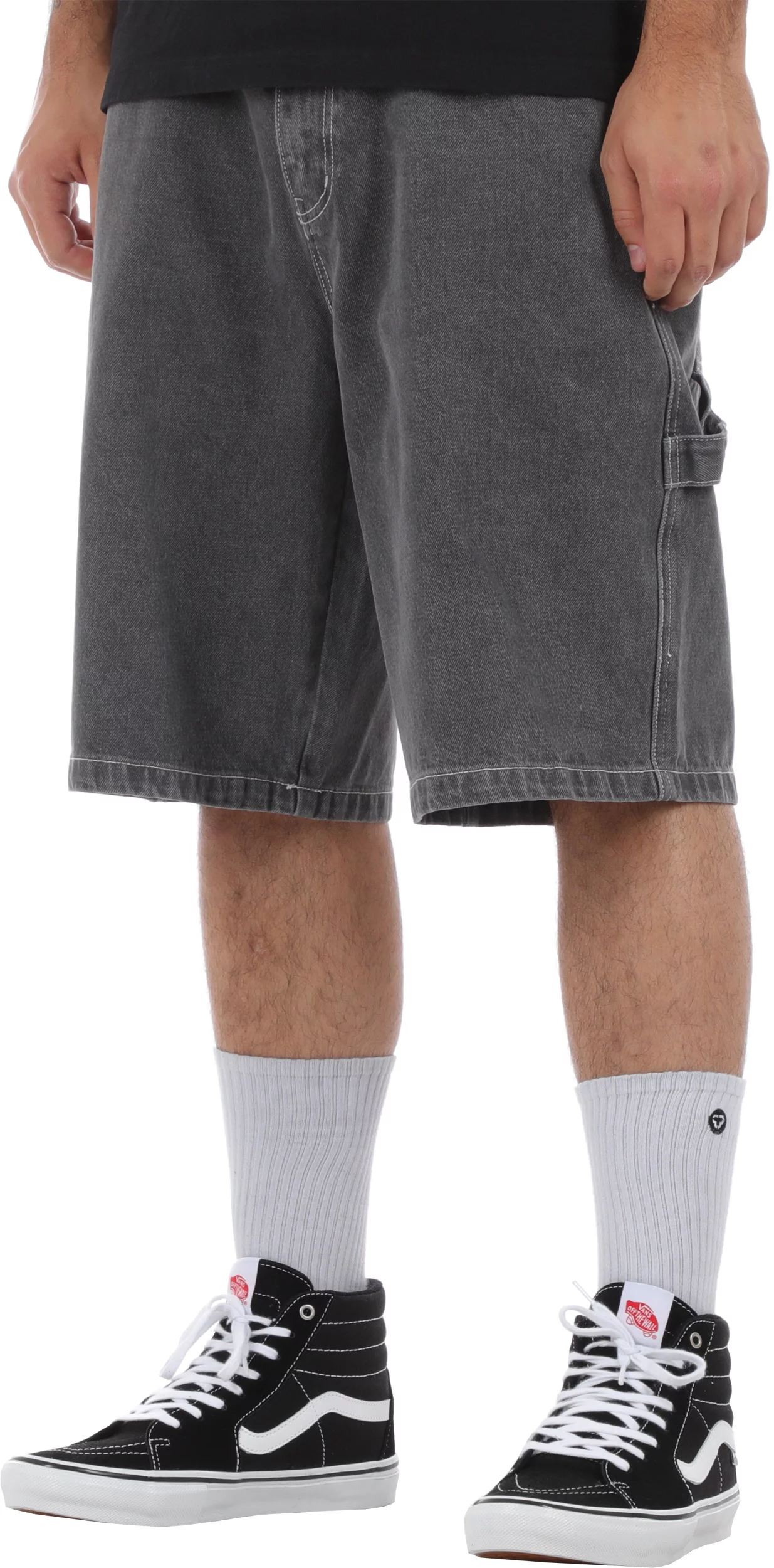 Dime Classic Denim Shorts - faded black | Tactics