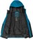 Volcom Kids Vernon Insulated Snowboard Jacket - cobalt - open
