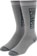 Burton Women's Weekend Midweight 2-Pack Snowboard Socks - deep emerald - 2