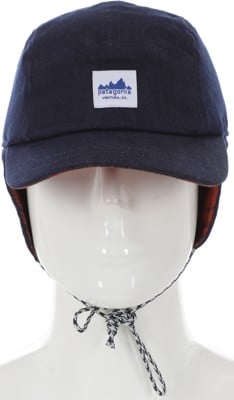 Patagonia Range Earflap Cap Hat - cascade: burnished red
