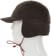 Patagonia Range Earflap Cap Hat - dark walnut - alternate side