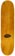 The Heated Wheel Eniz Fazliov Pierced Frog 8.25 Skateboard Deck - top