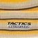 Tactics Throwback Logo Beanie - desert stripe - front detail