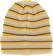 Tactics Throwback Logo Beanie - desert stripe - reverse
