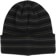 Tactics Throwback Logo Beanie - grunge stripe - reverse