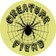 Creature Web Relic 5" Sticker - yellow