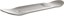 Hockey Onyx II 8.6 Shaped Skateboard Deck - angle