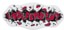 Independent Outbreak 6" Sticker - red/black