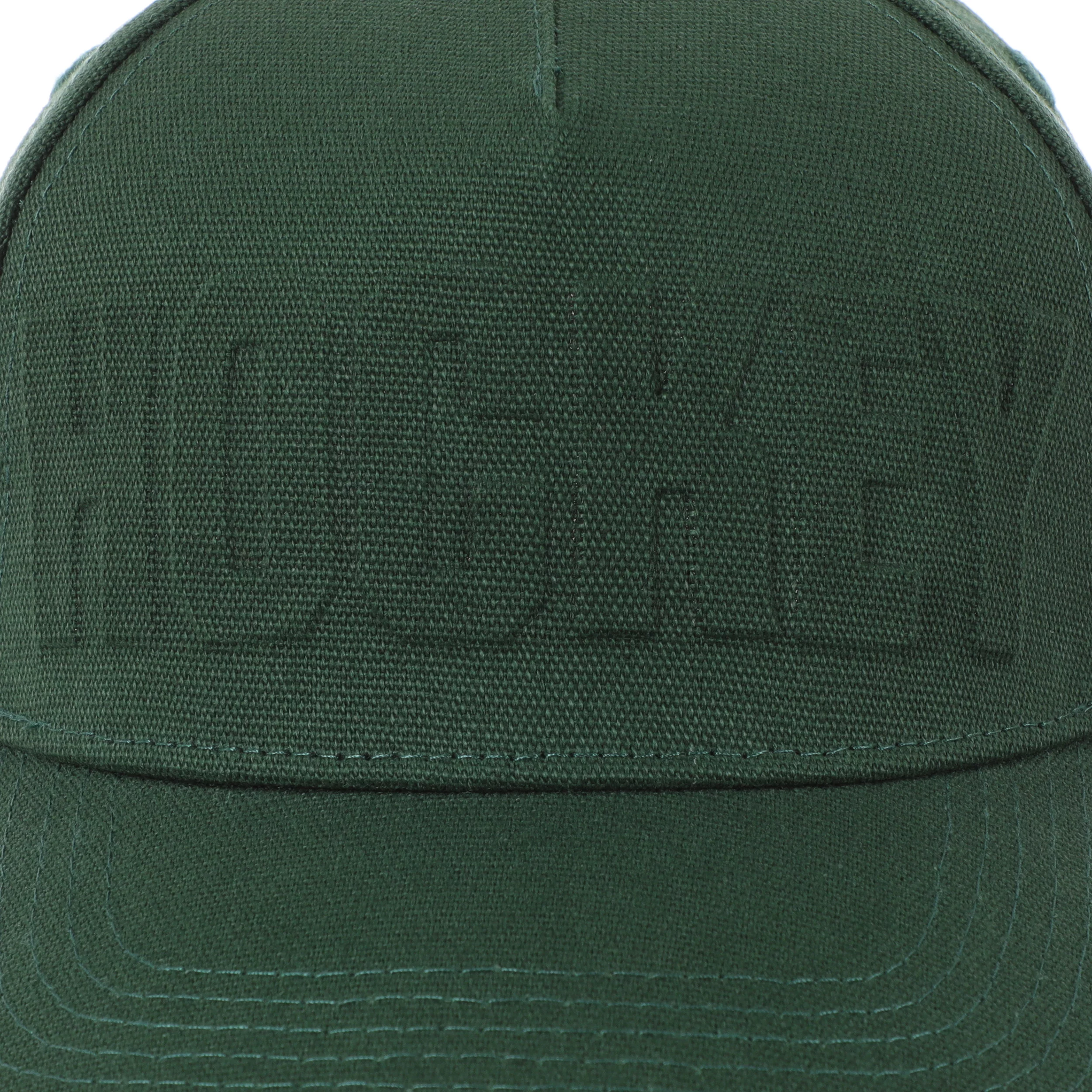 Hockey Embossed Strapback Hat - forest green | Tactics