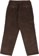 GX1000 Trouser Pants - brown - reverse