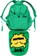 Carpet Bookbag Rain Jacket - green - alternate