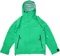 Carpet Bookbag Rain Jacket - green - front