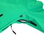 Carpet Bookbag Rain Jacket - green - vent zipper
