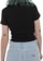 Tactics Women's Lucky Devil Crop T-Shirt - black - reverse