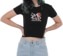 Tactics Women's Lucky Devil Crop T-Shirt - black - alternate