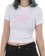 Tactics Women's Spiral Star Crop T-Shirt - white - alt