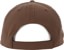 Limosine Cat Snapback Hat - brown - reverse
