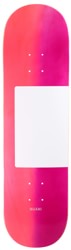 Quasi Proto Fade 8.5 Skateboard Deck - white square pink/purple