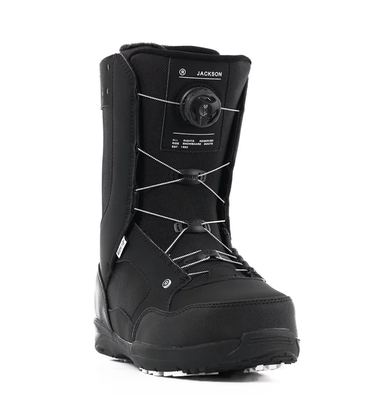 スノーボード RIDE 21-22 LASSO black 26cm Tongue Tied Ride Lasso Snowboard Boots 2026 - black | Tactics