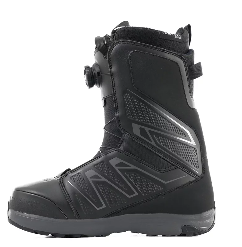 Salomon Launch Boa SJ Boa Snowboard Boots 2025 - black | Tactics