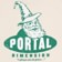 Portal Dimension Glimpse T-Shirt - natural - reverse detail