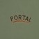 Portal Dimension Barking Dogs Don't Bite T-Shirt - olive - front detail