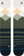Stance Performance Mid Cushion Merino Wool Snowboard Socks - misty - front