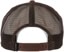 RVCA Service Trucker Hat - chocolate - reverse