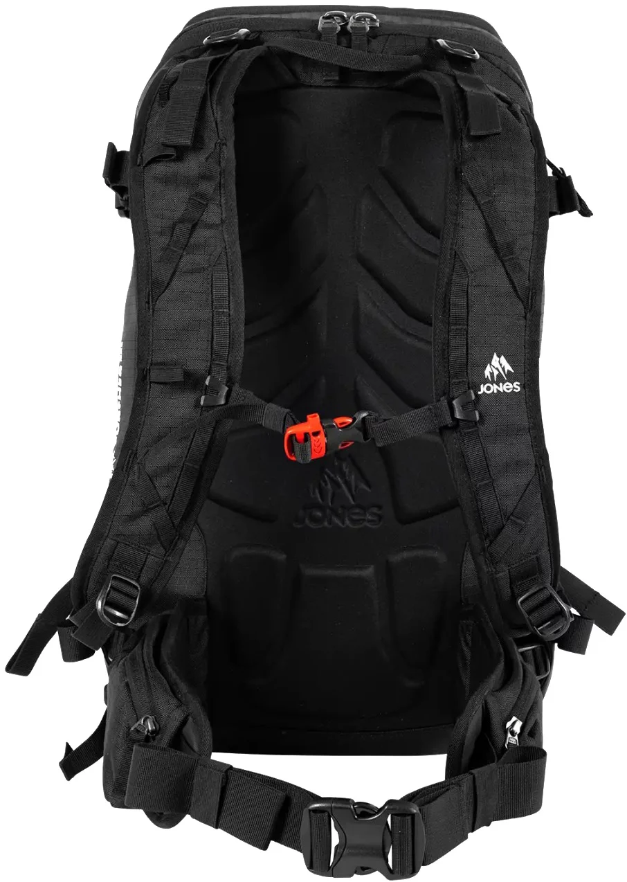 Jones Further 25L Backpack - stealth black | Tactics