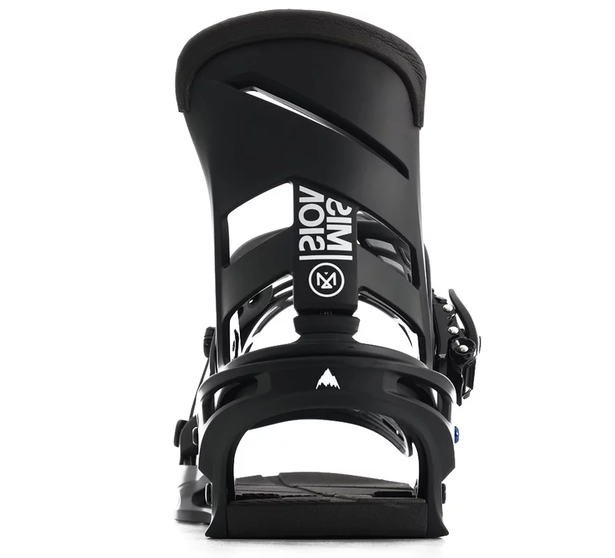 スノーボード BURTON MISSION BLACK sizeM Burton Mission Snowboard Bindings 2025 - black | Tactics