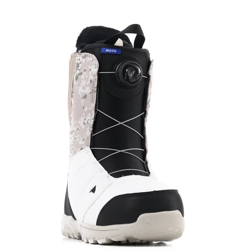 Burton Moto Boa Snowboard Boots (Closeout) 2025 - black/white