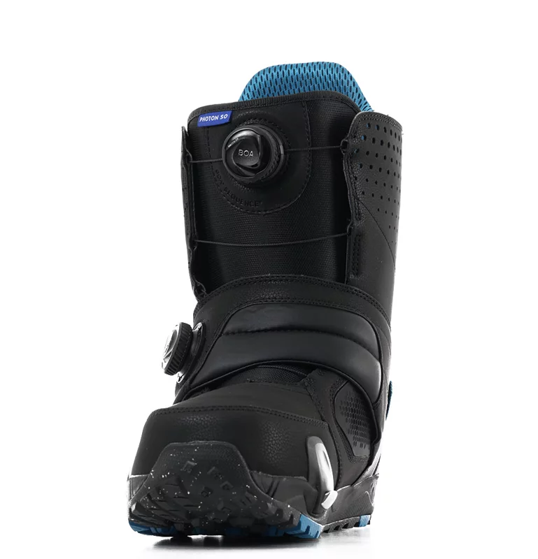 Burton Photon Step On Wide - Scarponi Snowboard Uomo Nero - Modello Largo Per All Mountain