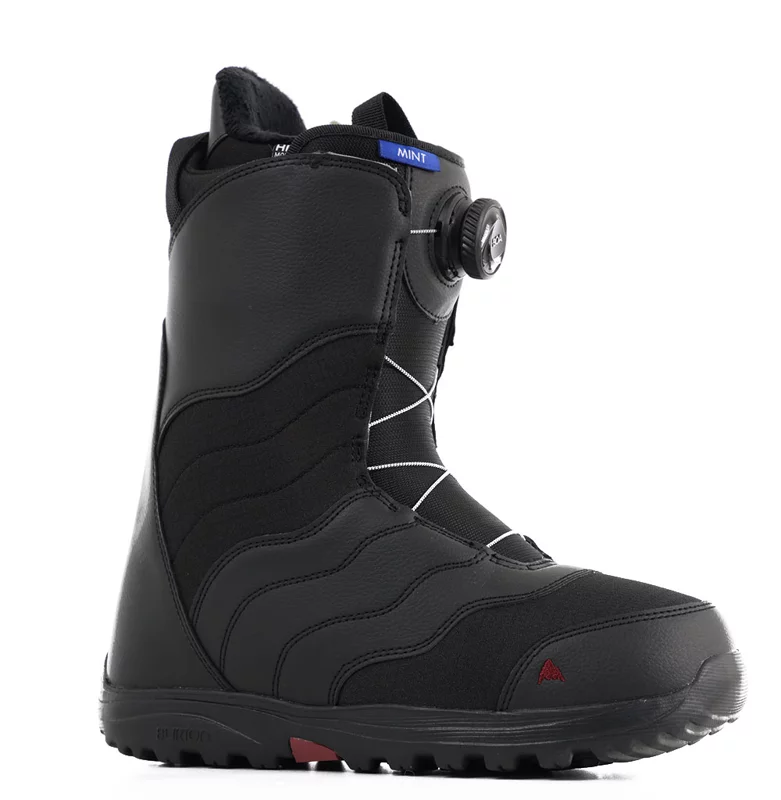 Burton Women's Mint Boa Snowboard Boots 2026 - black | Tactics