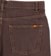 Rhythm Essential Jeans - chocolate - reverse detail