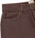 Rhythm Essential Jeans - chocolate - front detail