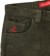 Chocolate Cord Pants - olive - front detail